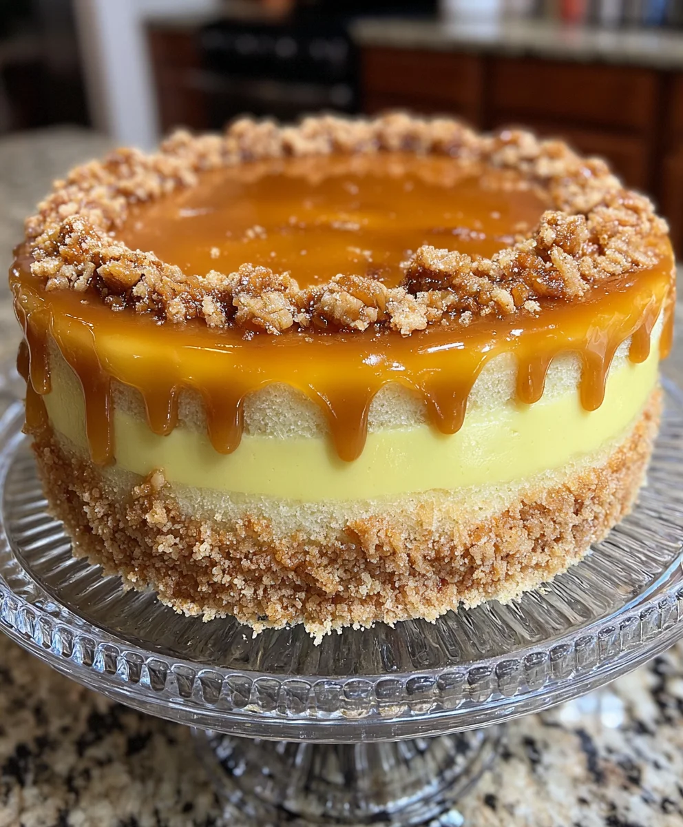 Caramel Apple Layer Cake