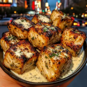 Crispy Lemon Herb Fish Cubes with Creamy Ranch