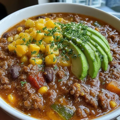 Slow Cooker Chipotle Beef & Black Bean Chili