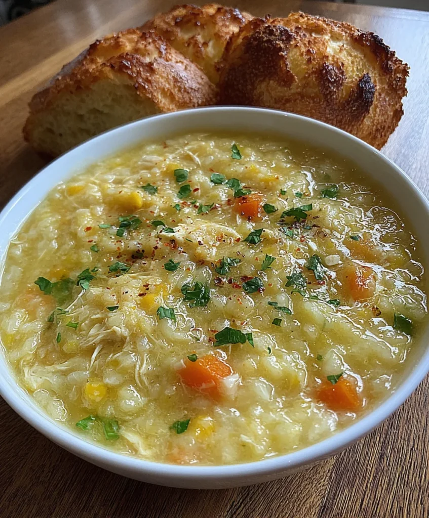 Slow Cooker Creamy Cauliflower Chicken Stew