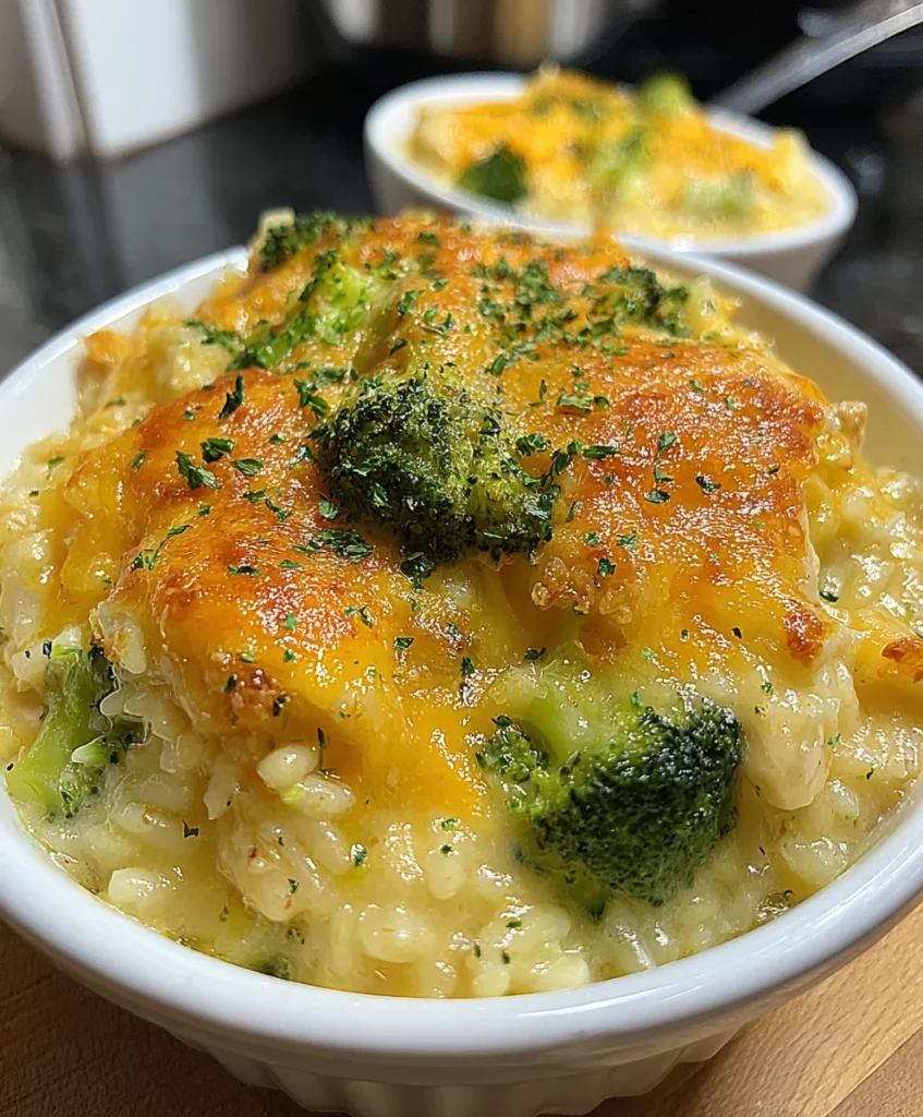 Slow Cooker Creamy Chicken & Broccoli Bake