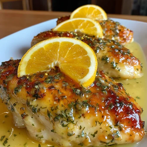 Slow Cooker Creamy Lemon Herb Chicken