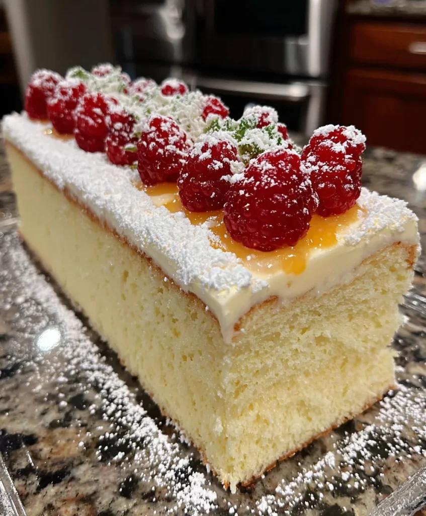 White Chocolate Raspberry Mousse Cake