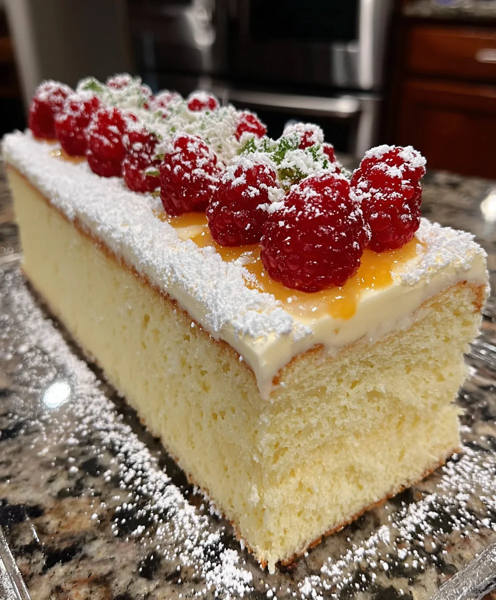 White Chocolate Raspberry Mousse Cake