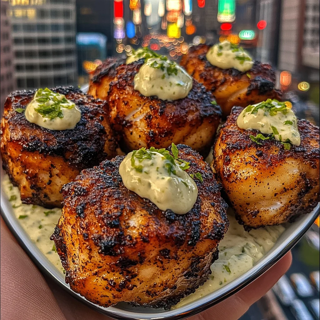 Cajun Fish Bites with Zesty Lime Mayo