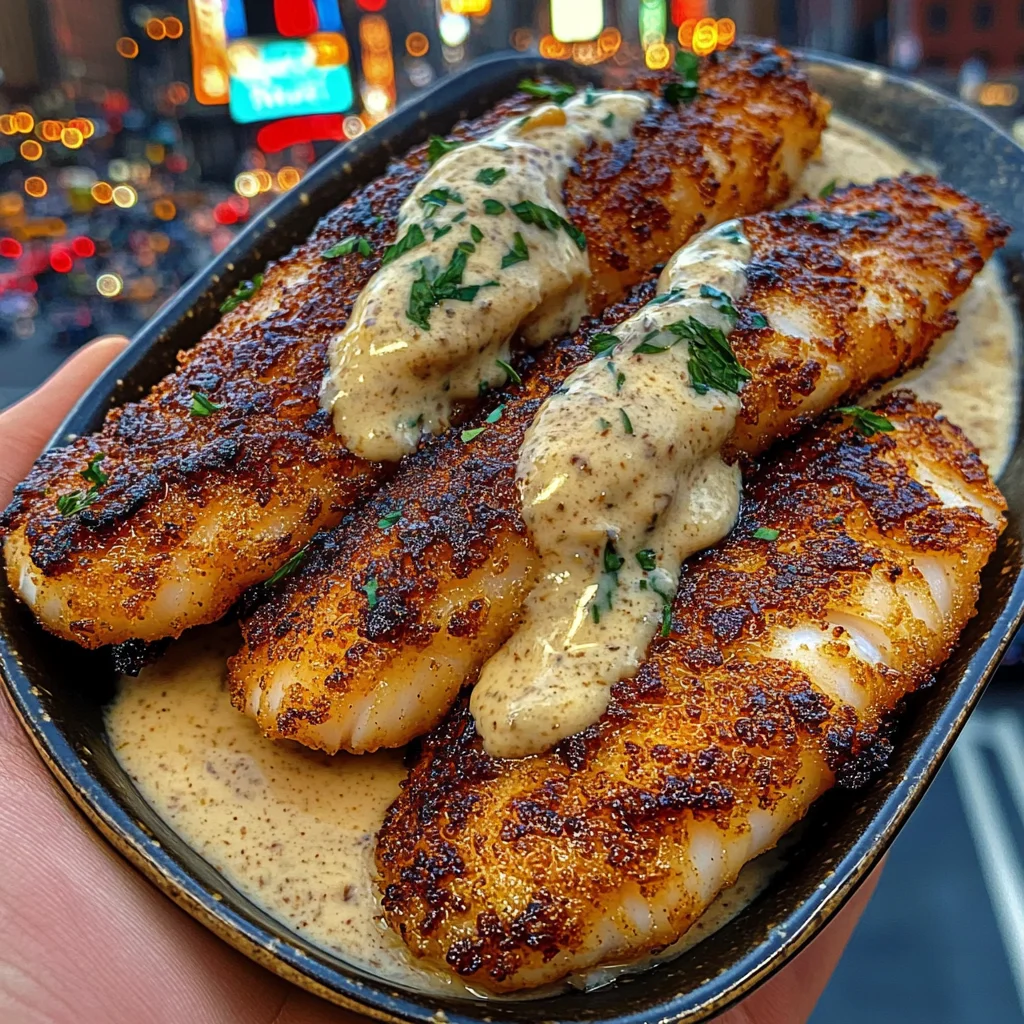 Crispy Lemon Cod Strips with Creamy Garlic Sauce