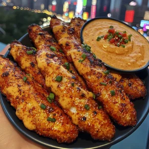Smoky Paprika Fish Fingers with Roasted Red Pepper Dip