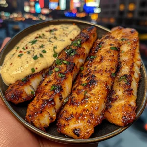 Spicy Garlic Cod Strips with Cooling Citrus Mayo