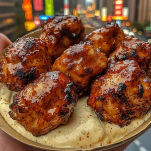 Sweet Chili Chicken Bites with Creamy Mayo
