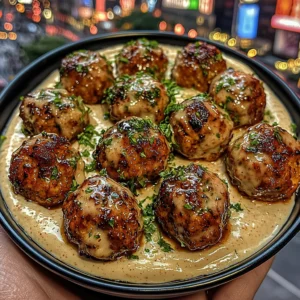 Sweet Chili Chicken Meatballs with Lime Cream