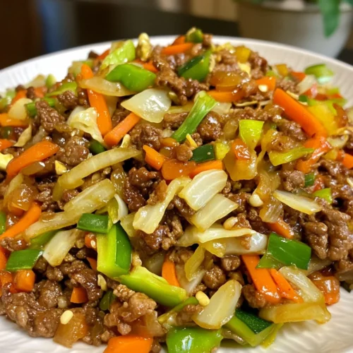 Chinese-Style Lean Beef & Veggie Stir-Fry