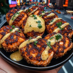 Crispy Coconut Salmon Bites with Pineapple Sauce