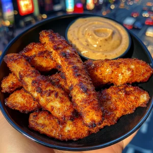 Crispy Paprika Fish Strips with Smoky Aioli