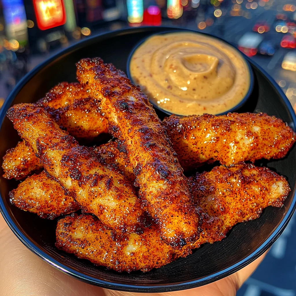 Crispy Paprika Fish Strips with Smoky Aioli