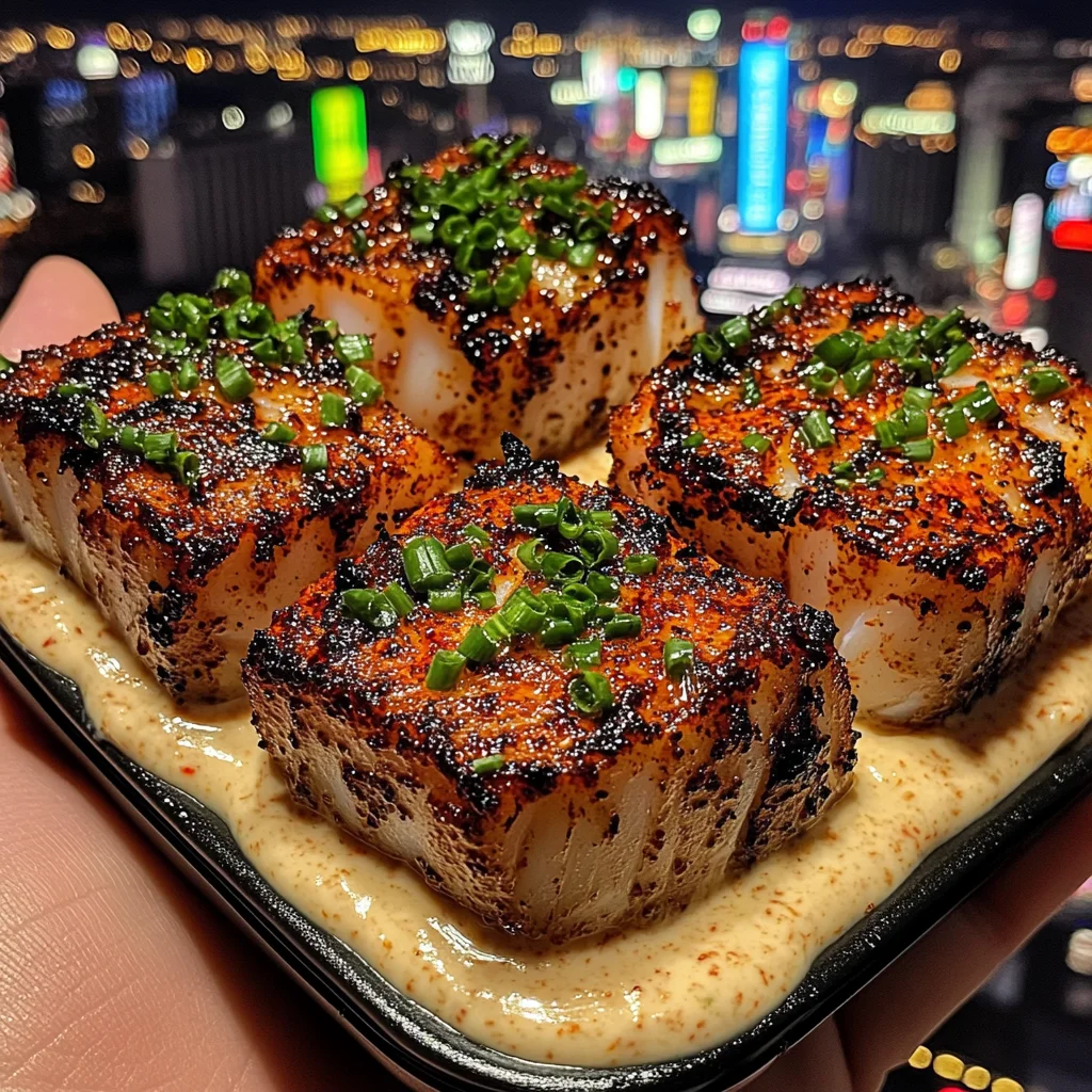 Smoked Paprika Cod Cubes with Garlic Mayo