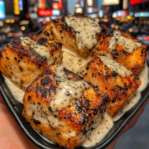 Zesty Citrus Fish Cubes with Yogurt Sauce