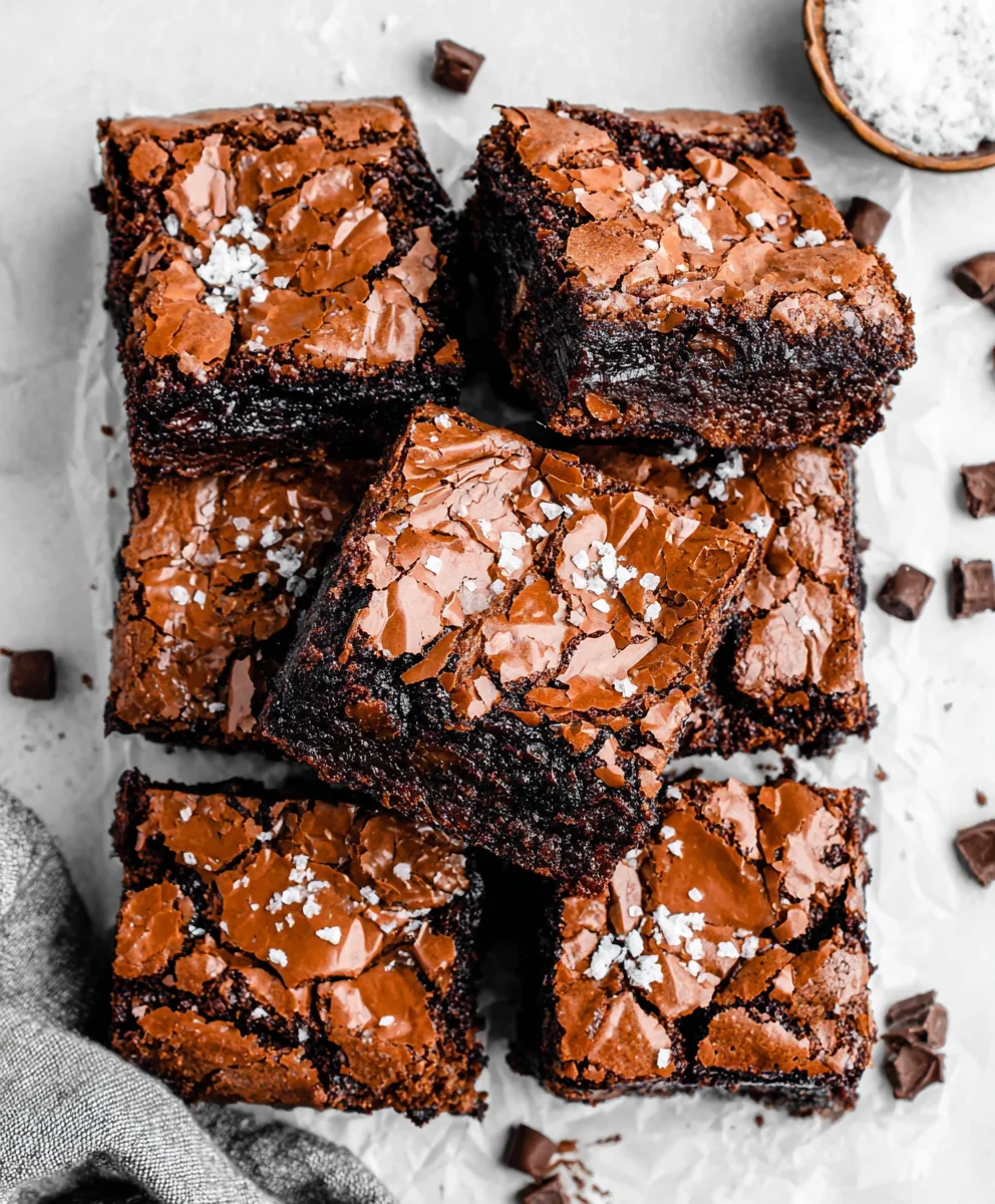 The Best Fudgy Chewy Browkies (Brookies)